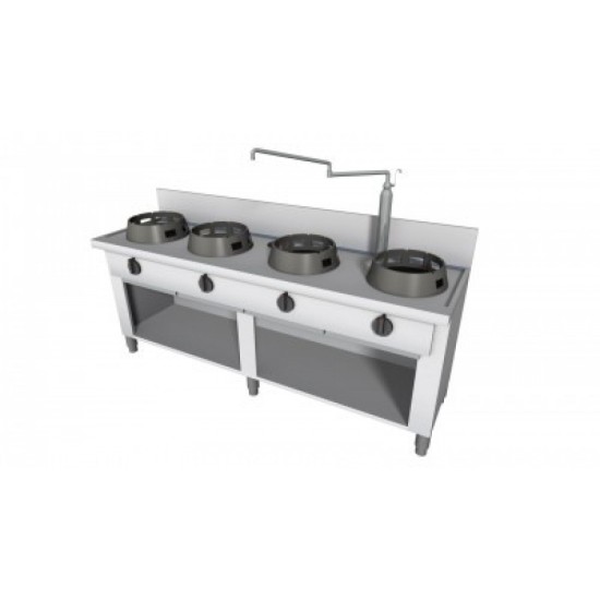 Postes de cuisson wok