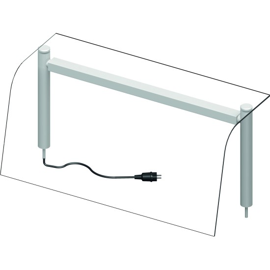 Hot protective glass