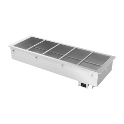 Drop-in karstais marmīts 1718 mm