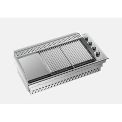 100 cm sisseehitatud väligrill, Professional Plus HBBQ100