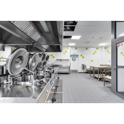 Cuisine de la cantine de l'hôpital pour la restauration publique