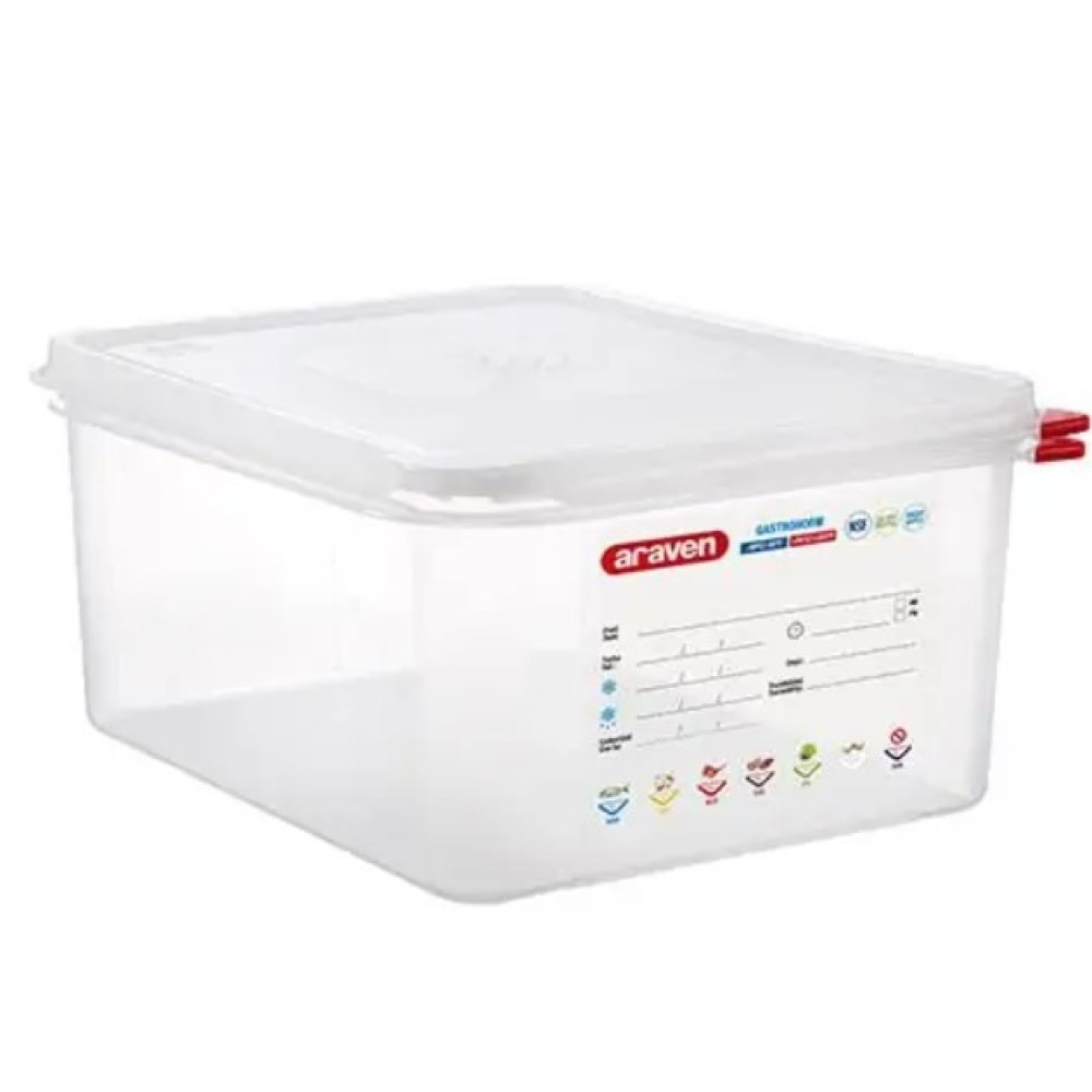GN 1/2 H-150 mm container with lid GN 1/2 H-150 mm container with lid