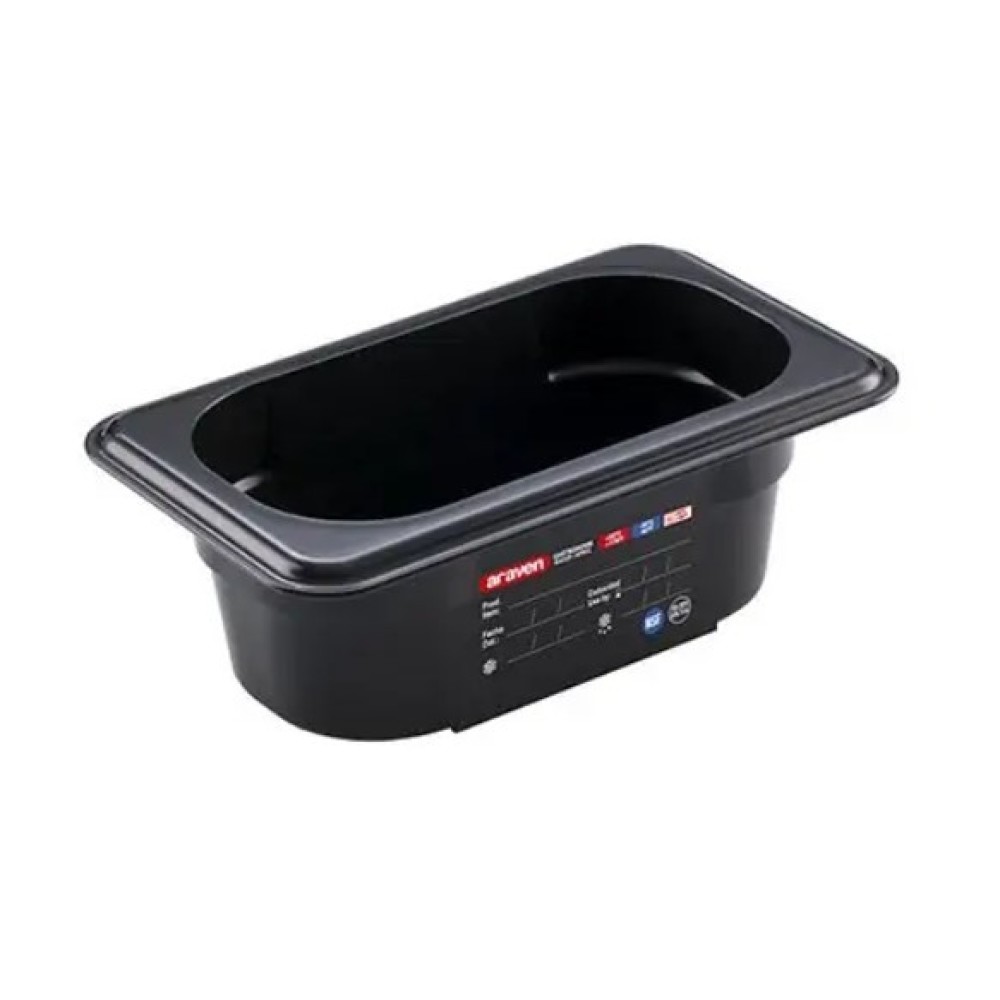 GN 1/9 h-65 mm ABS container GN 1/9 h-65 mm ABS container