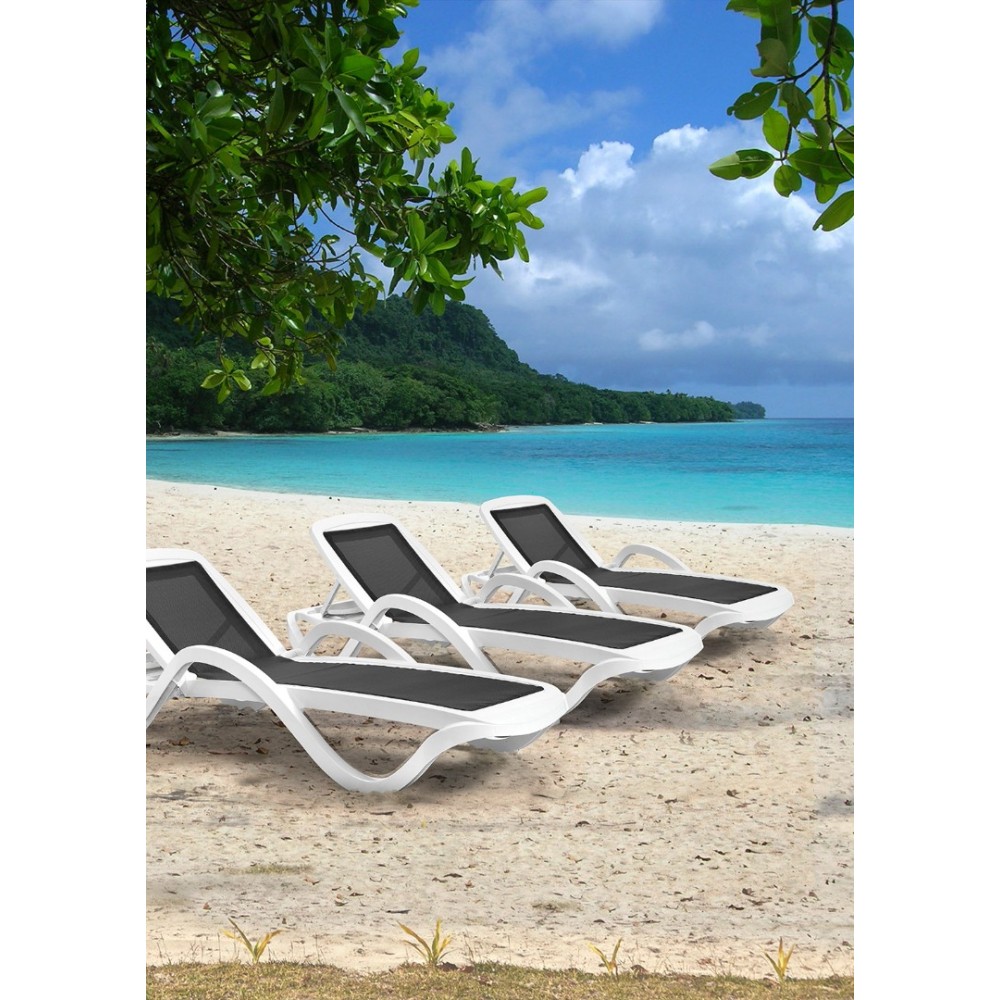 Sunbed Bali with arms Sunbed Bali with arms