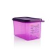 GN 1/4 h-150mm Anti allergic polypropylene airtight containers GN 1/4 h-150mm Anti allergic polypropylene airtight containers