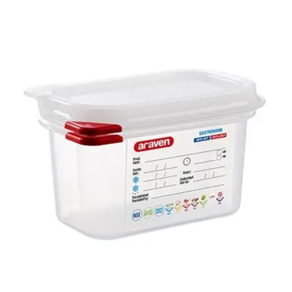 GN1/9 H-100 mm container with lid