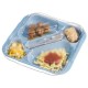 5-compartment food tray with lid Polypropilene 5-compartment food tray with lid Polypropilene