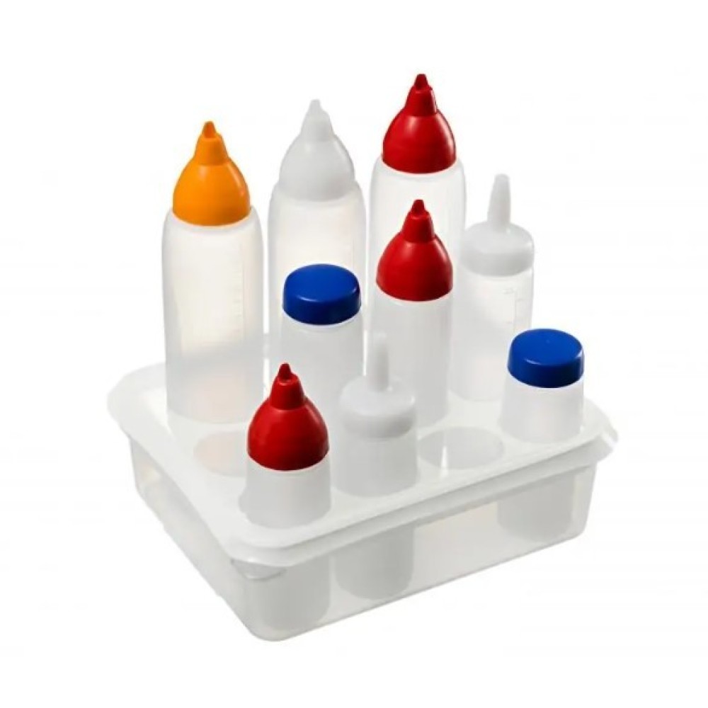 Sauce dispenser non drip white 350 ml Sauce dispenser non drip white 350 ml
