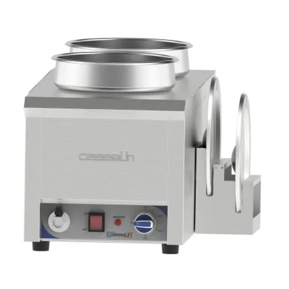 Electric marmite bain-marie 2 x 7,5L Electric marmite bain-marie 2 x 7,5L