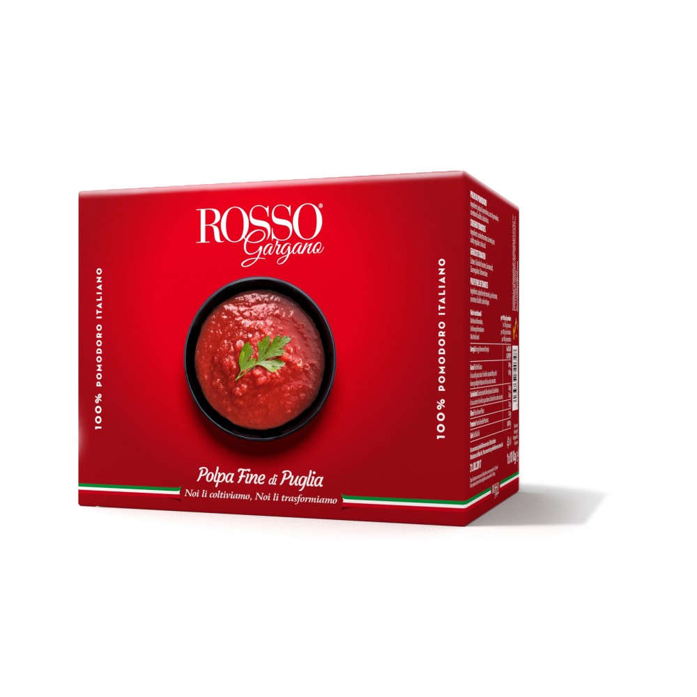Sasmalcināti tomāti Rosso Gargano 10kg