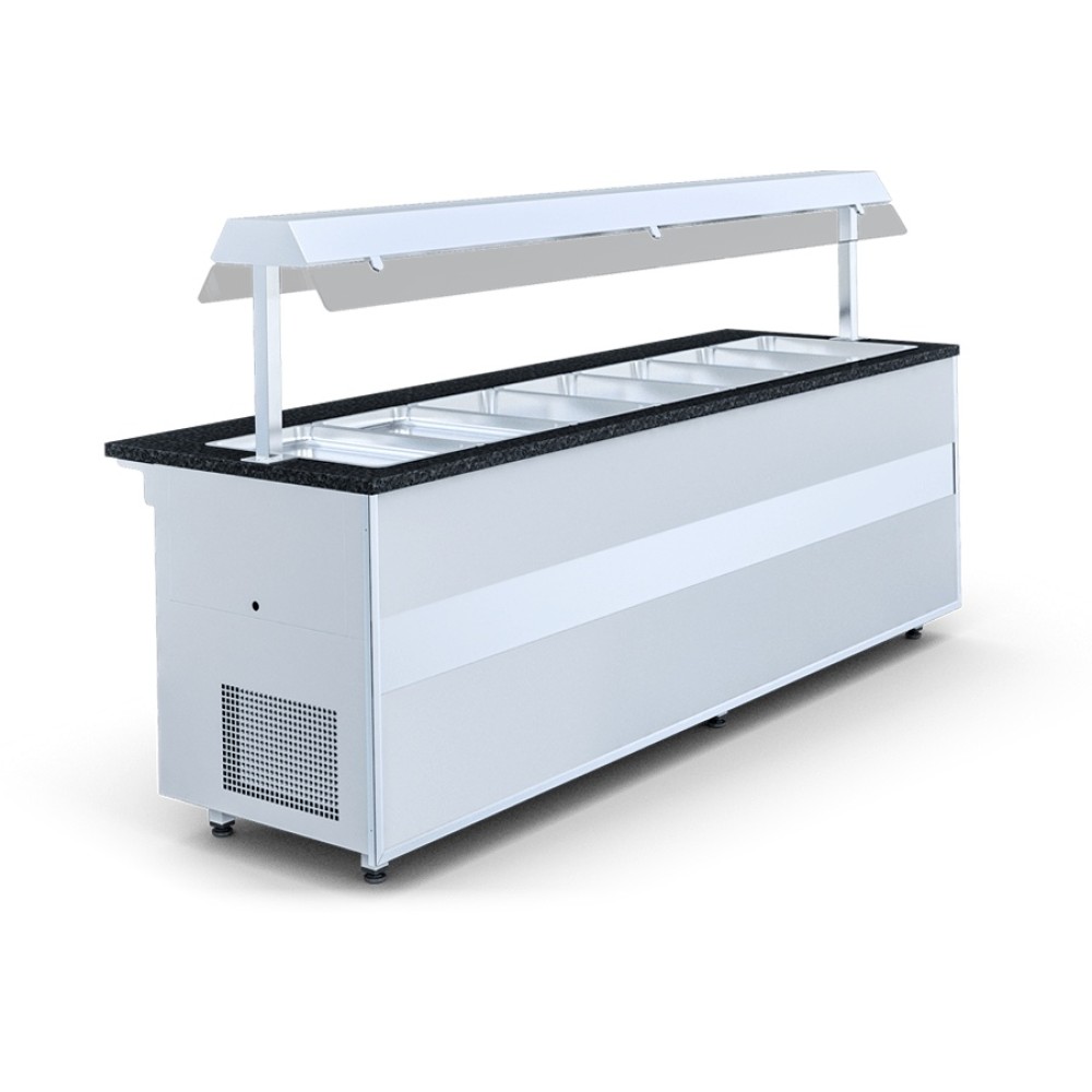 Hot showcase BEMAR OPEN 1000 mm Hot showcase BEMAR OPEN 1000 mm
