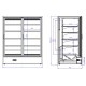 Display freezer KEOS MOD 2 C Display freezer KEOS MOD 2 C