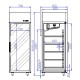 Refrigerator JOLA1 AG-GASTRO Refrigerator JOLA1 AG-GASTRO