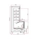 Supermarket freezer - showcase LEVEL H 2.50 REMOTE Supermarket freezer - showcase LEVEL H 2.50 REMOTE