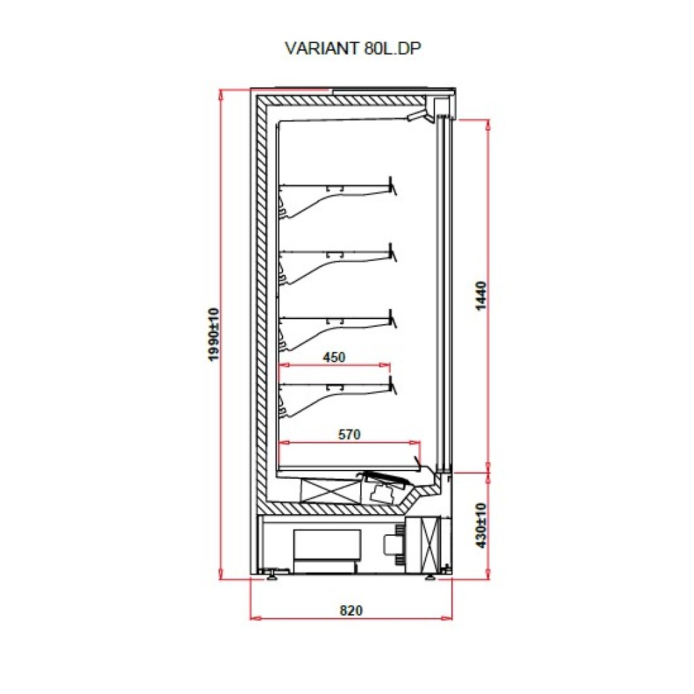 Showcase VARIANT 3.75 80L Showcase VARIANT 3.75 80L