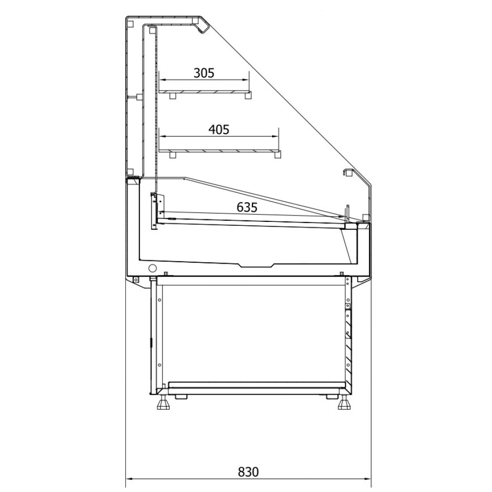 Vitrine Impulse SOLO 90 Vitrine Impulse SOLO 90