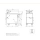 Poêle électrique monophasé BS-74EMX Poêle électrique monophasé BS-74EMX