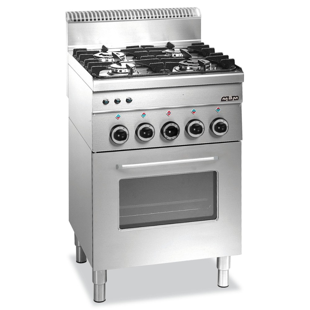 Gas stove with gas oven and elecrtic grill 13.7+1.8 kW MINIMA 600 Gas stove with gas oven and elecrtic grill 13.7+1.8 kW MINIMA 600