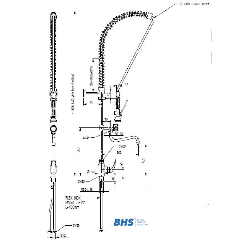 Smart Shower Mixer for Kitchen 20114 Smart Shower Mixer for Kitchen 20114