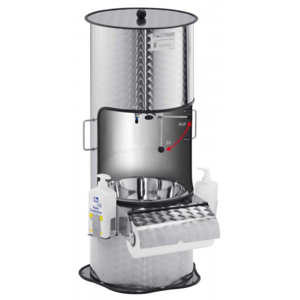 Versatile Stainless Steel Wash Basin with 6L Water Storage Versatile Stainless Steel Wash Basin with 6L Water Storage