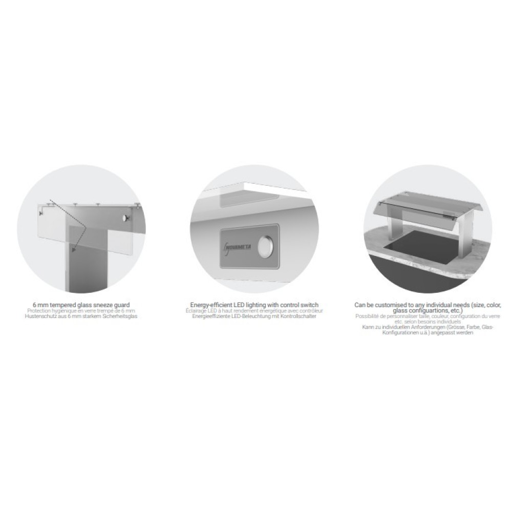 Led Shelf for Buffe 1718 mm Led Shelf for Buffe 1718 mm