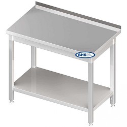 Metalinis stalas su lentyna 2500