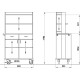 Alkor Mobile Waiter Station Alkor Mobile Waiter Station