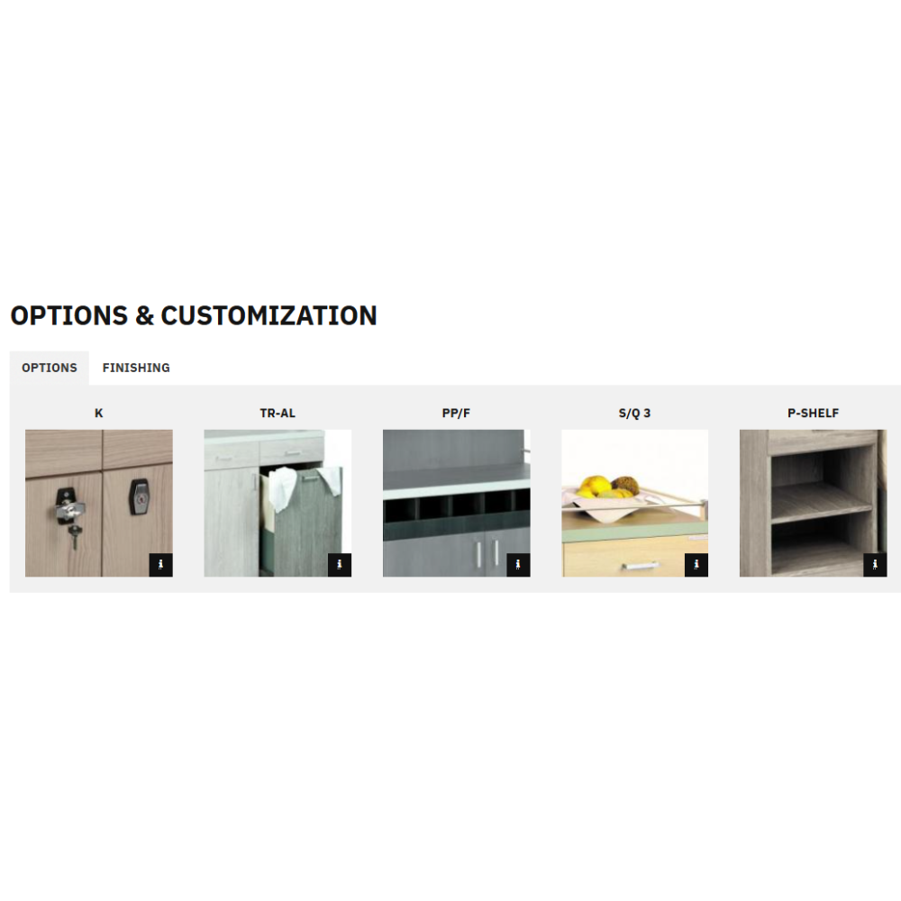 Elegant Waiter's Station with Casters