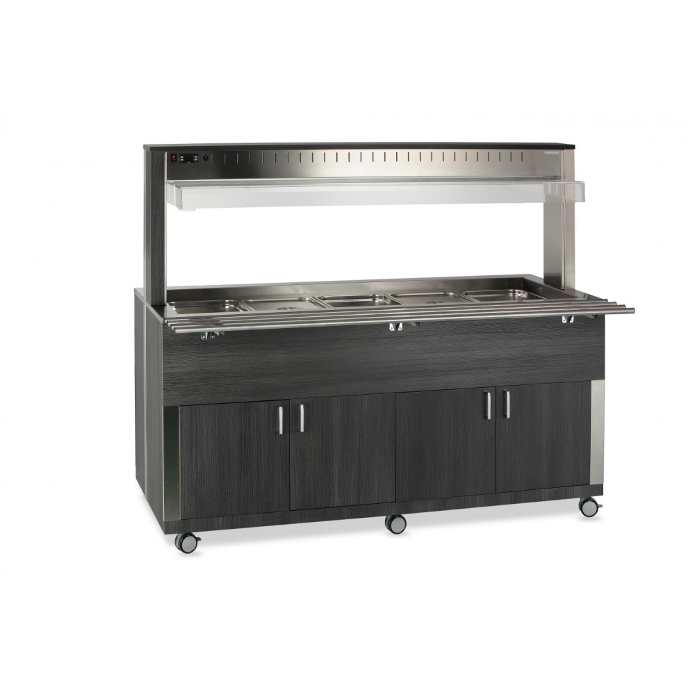 Athena Buffet Heater with Sneeze Guard Athena Buffet Heater with Sneeze Guard