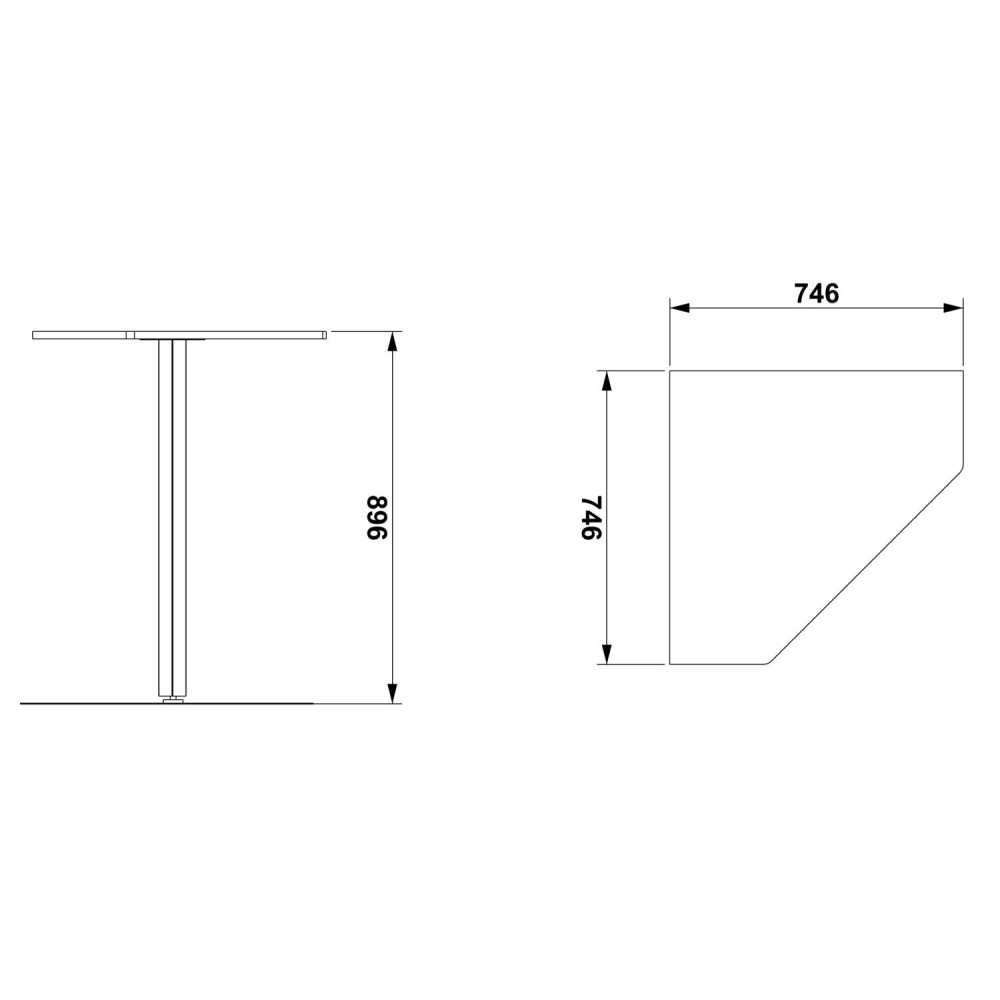90° Corner Module for Athena Buffet System 90° Corner Module for Athena Buffet System