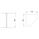 90° Corner Module for Athena Buffet System 90° Corner Module for Athena Buffet System