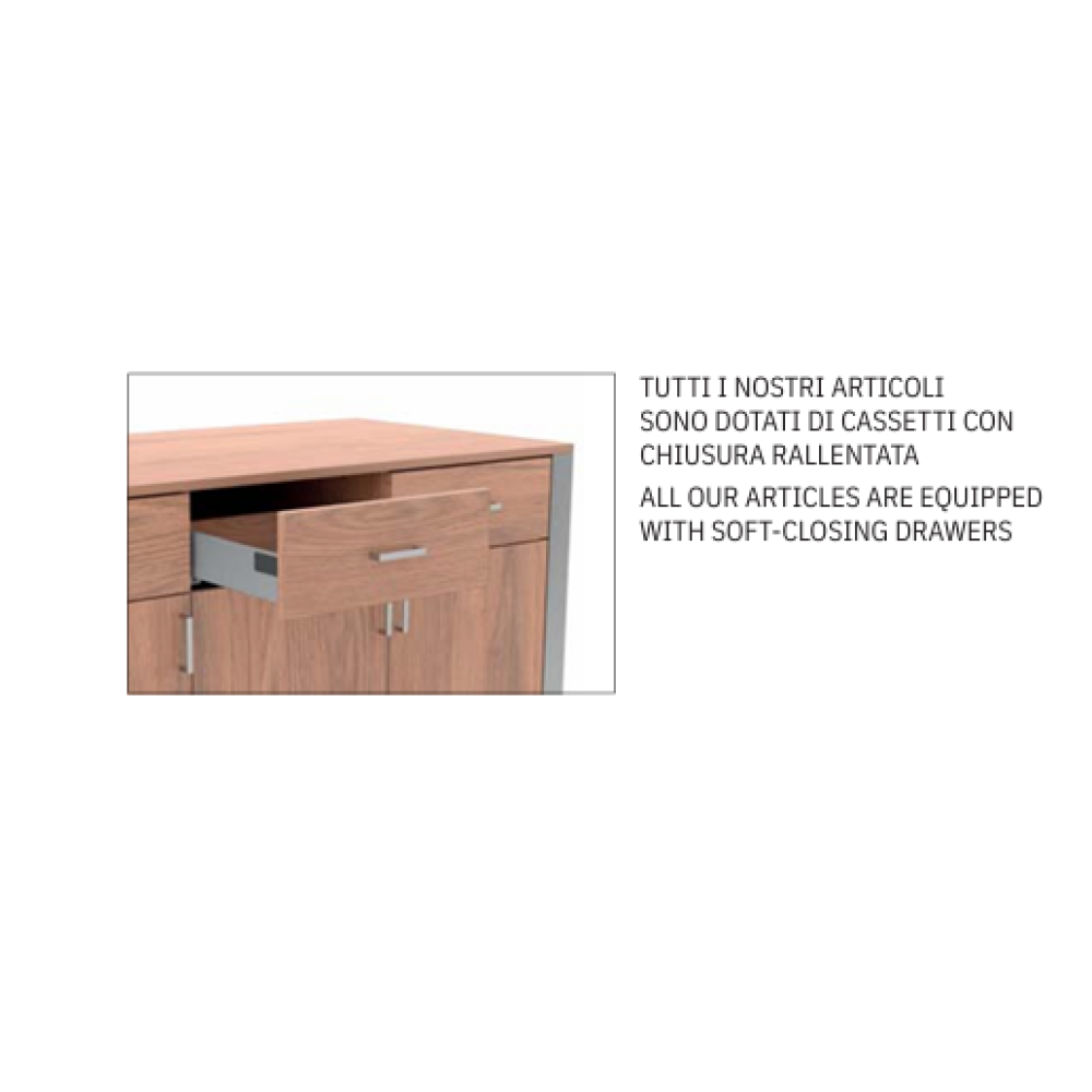 Athena N2 AL Enhanced Neutral Buffet with Storage