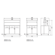 Athena N3 AL Neutral Buffet with Adjustable Shelves Athena N3 AL Neutral Buffet with Adjustable Shelves