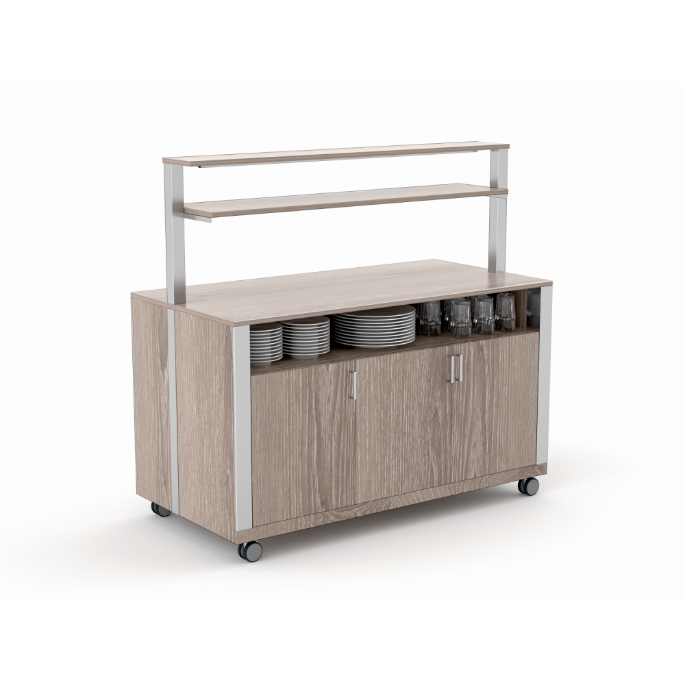 Athena Self-Service Buffet Module with Shelves Athena Self-Service Buffet Module with Shelves