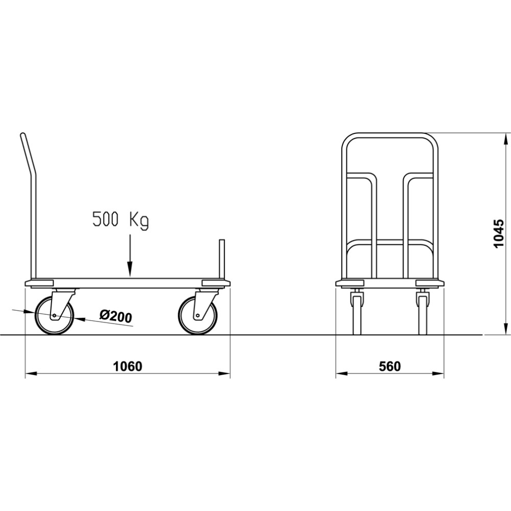 Professional Platform Trolley Professional Platform Trolley