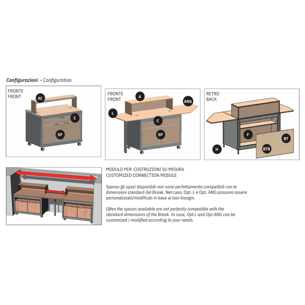 BREAK Modular Buffet Station