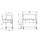 Chariot Bain-Marie Halogène Professionnel 3 GN Chariot Bain-Marie Halogène Professionnel 3 GN