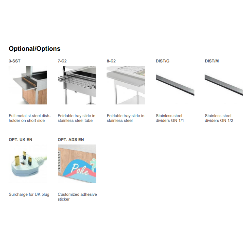 Versatile Stainless Steel Bain Marie Trolley