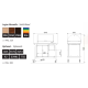 Arianna Break Service Trolley with Refrigerated Displays