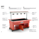 Deluxe Heated Bain Marie Buffet with Infrared Lamps