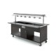 Infrared Buffet Station with Safety Shield