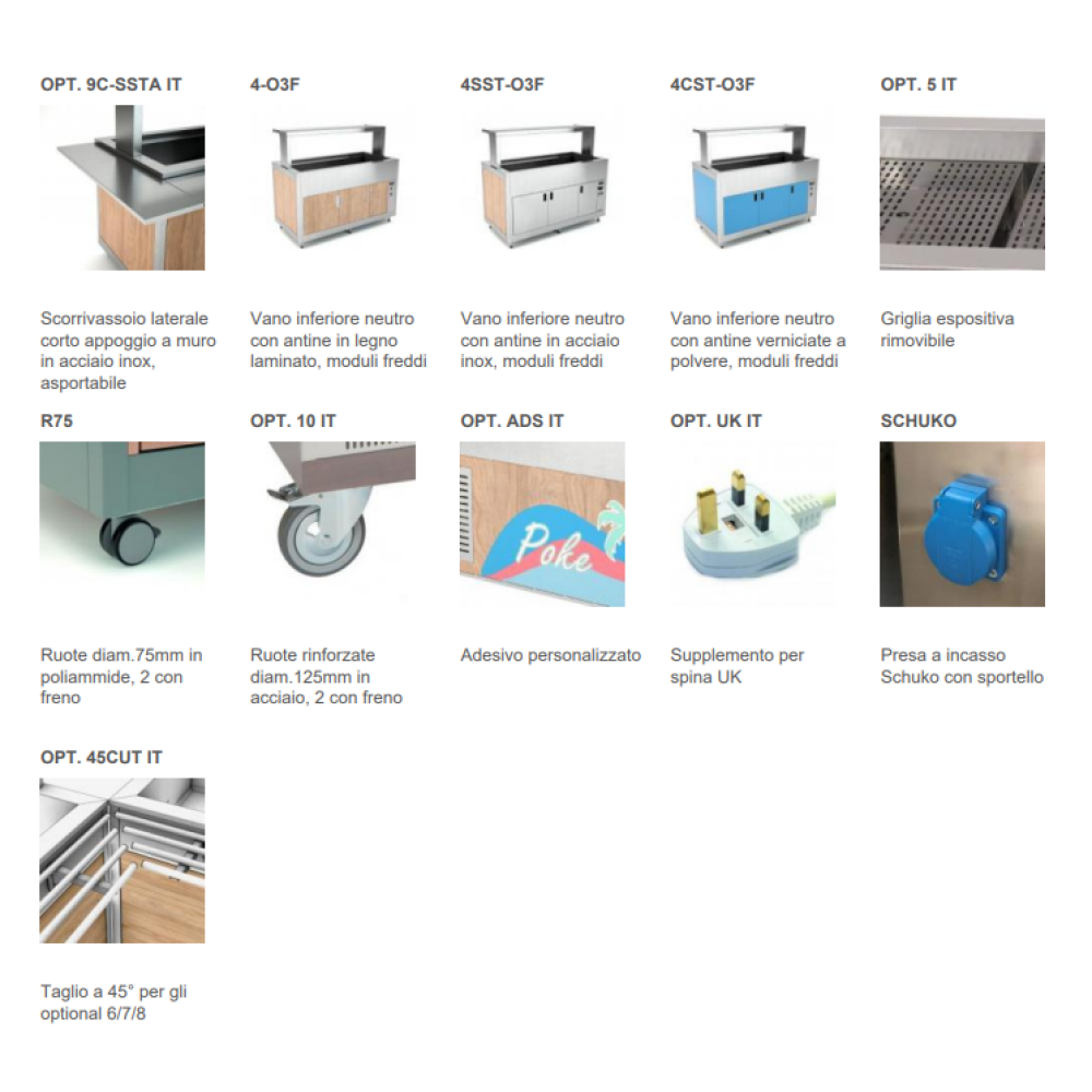 REFRIGERATED BUFFET KIDS 2R