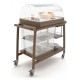 Arianna Break Service Trolley with Refrigerated Displays Arianna Break Service Trolley with Refrigerated Displays