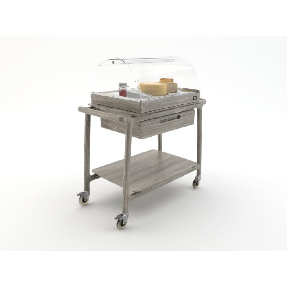 Arianna Dual-Access Refrigerated Service Trolley Arianna Dual-Access Refrigerated Service Trolley