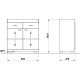 Perseo B2 Waiter Station on Wheels Perseo B2 Waiter Station on Wheels