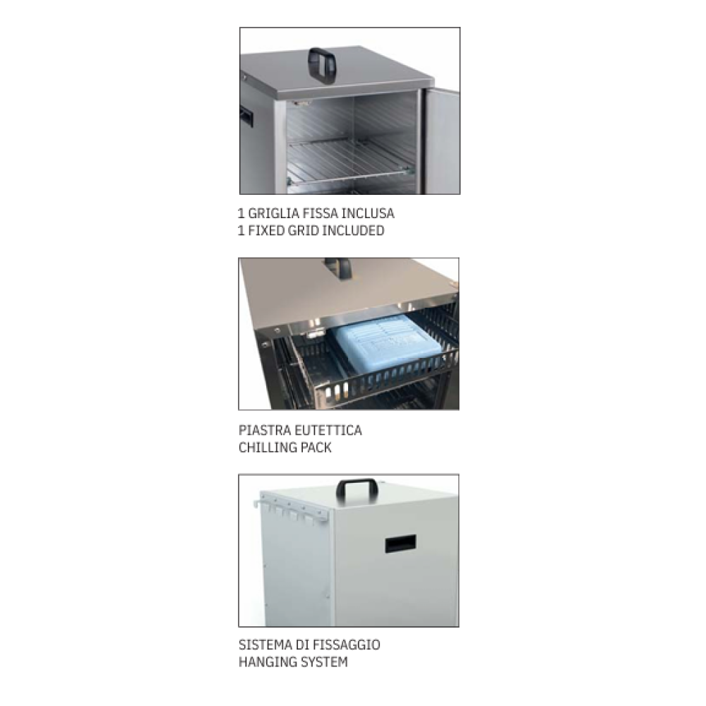 Sophisticated PLEIADI Refrigerated Room Service Box