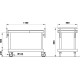 Contemporary Serving Trolley Artemide 2 Contemporary Serving Trolley Artemide 2