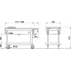 Chariot de Service Bain-Marie Artemide BM P Chariot de Service Bain-Marie Artemide BM P