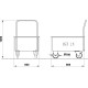 Professional Sink Trolley for Fruits & Vegetables