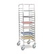 Vega Tray and Basket Trolley - 60x40 cm Storage Solution Vega Tray and Basket Trolley - 60x40 cm Storage Solution